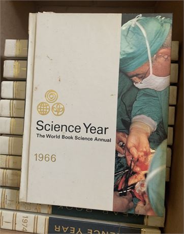 Science Year The World Book Science Annual 1966 - 1974