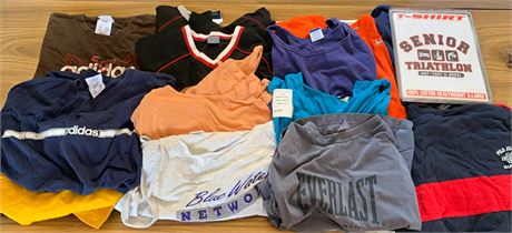 Mens T-Shirts & Tank Tops - Adidas, Nike, Everlast, Polo, Champion, Harbor Bay