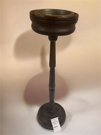 Marni Wood Spindle Floor Stand Ashtray Holder (Vintage MCM)