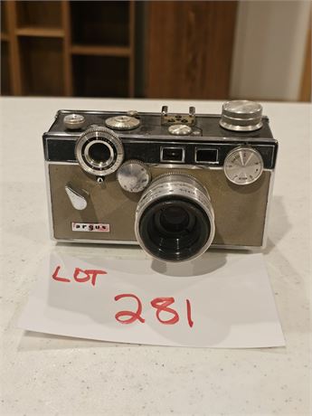 Argus C3 Match-Matic 35MM Rangefinder Camera 1958-1966