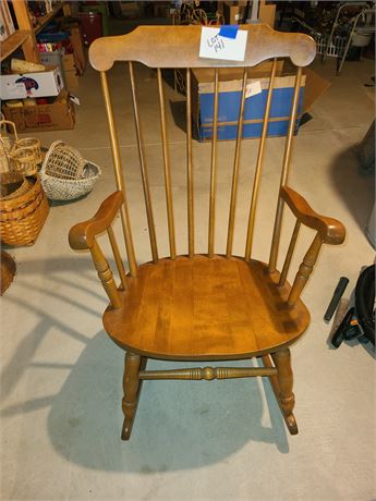 Bent Brothers Colonial Wood Rocker