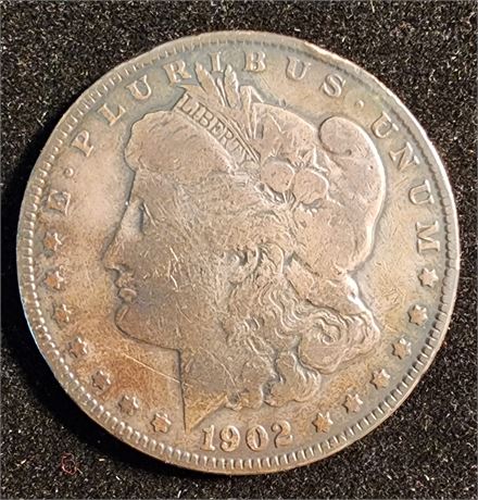 1902-O Morgan Silver Dollar