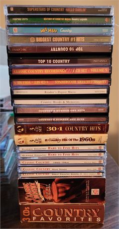 Country Classics CD Lot