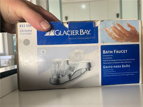 Glacier Bay Bath Faucet Model 811 530 In Original Box