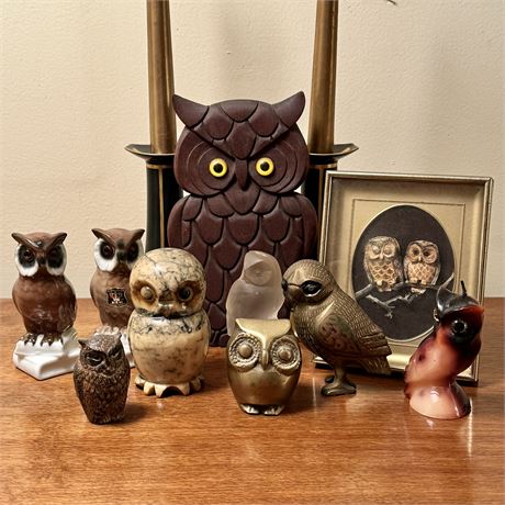 Vintage Owl Collection