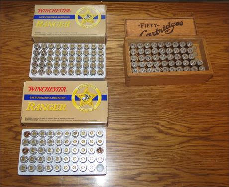 Winchester 45 Ammunition 2 Boxes), Central Fire 45 Colt Ammunition