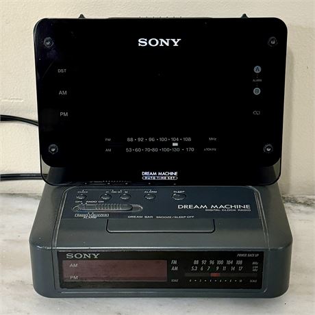 Sony Dream Machine Alarm Clocks