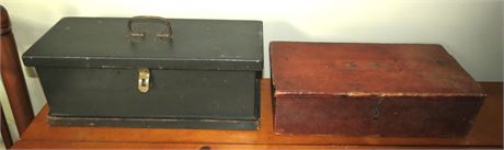 2 Rustic Boxes