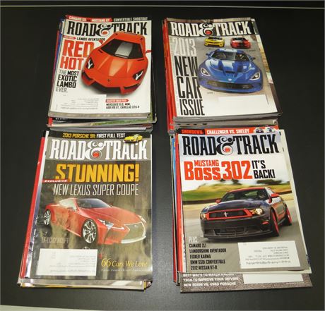 Road & Track Magazines