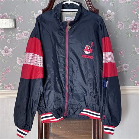 Cleveland Indians Pro Player Zip Up Jacket - Size XL