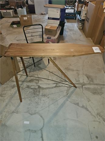 Vintage Wood Standard Size Ironing Board