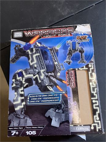 Mega Block Warrior Night Force