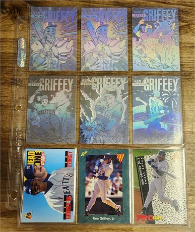 Ken Griffey Jr. Sleeve of Cards