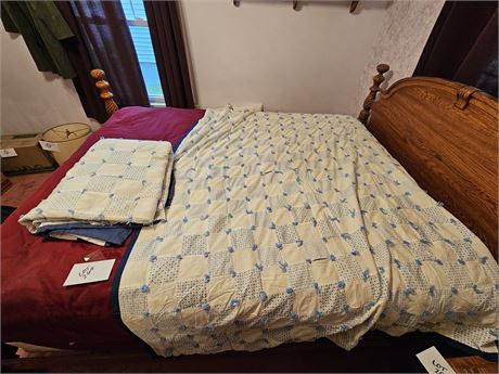 Matching Full Size Hand Made Quilts