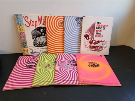 1967 Adult Joke Books Lot 2~ Volume 1-6