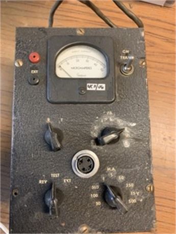 Vintage Micro Amp Meter Tester