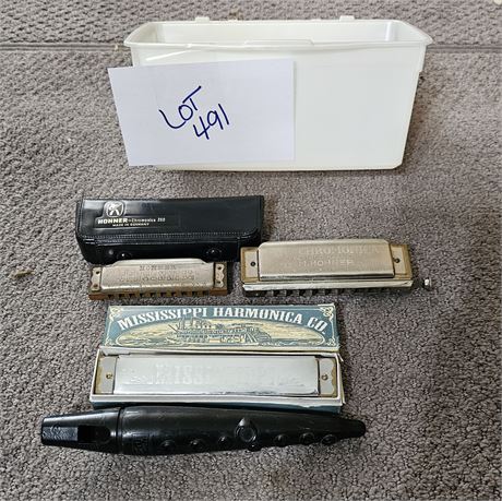 Harmonica's Horner, Regal & More