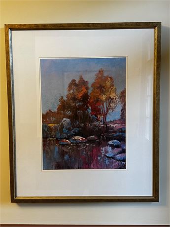 Silent Colors By Georgie, Framed Art