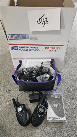 Cobra Microtalk PR650 WX Two Way Radio Unit