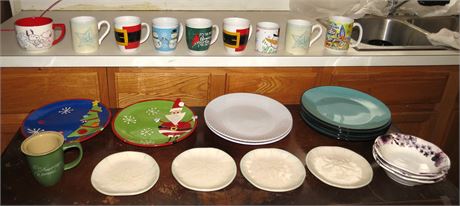 Plates, Mugs, Bowls