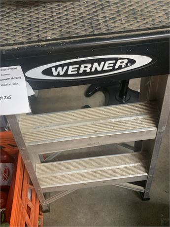 Werner Metal Step Ladder/Stool
