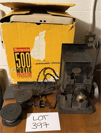 Vintage Projectors Brownie 500, Moviegraph