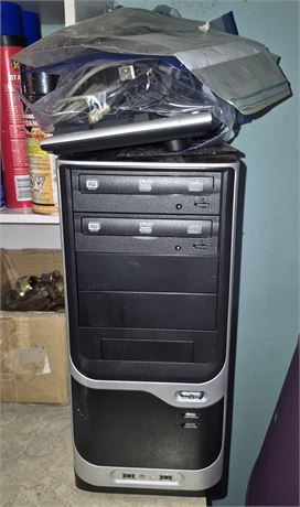 Dell Computer & Keyboard