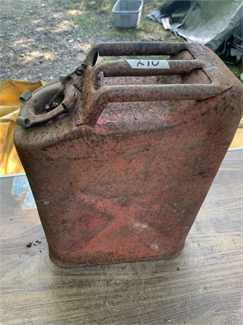 Vintage 5 Gallon Gas/Fuel Can