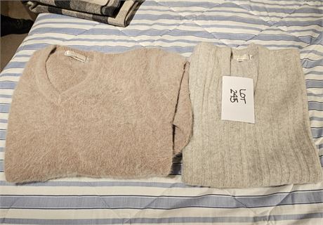 Cashmere Men's XXL Vest & XXL Sweater