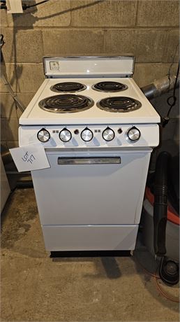 Apartment Size Electric Stove