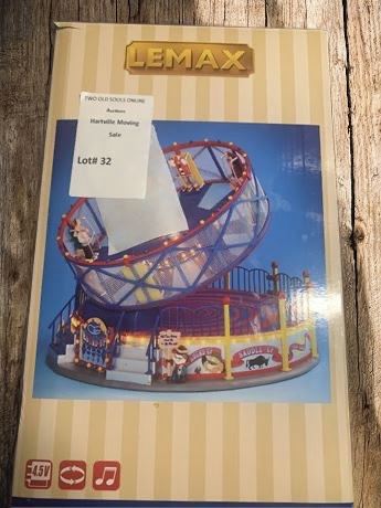 Lemax Sight & Sounds Collection Round Up # 24483 Tilt-a-Whirl Carnival Ride