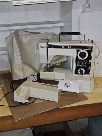 White Sewing Machine - Jean Machine