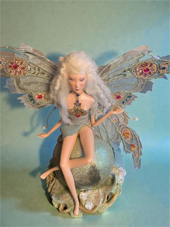 Vintage Katherines Collection Fairy Figurine On Stand