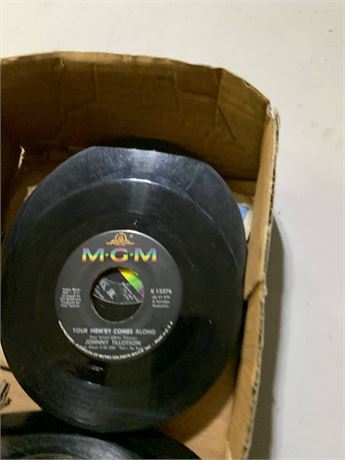 Vintage .45 Vinyl Records Lot