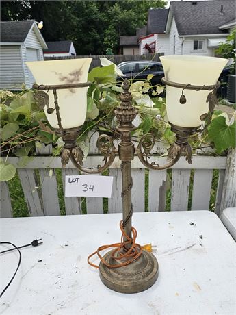 Metal Table Lamp