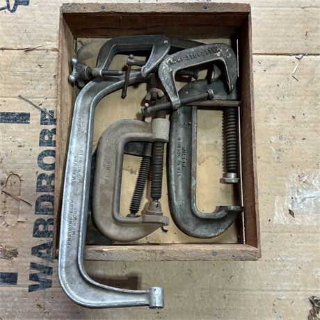 Mixed Lot of C-Clamps