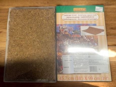 Lemax Moss Landscaping Display Mats 24801 From 2002 Retired