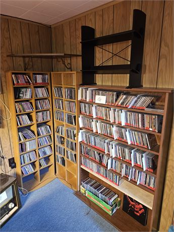 HUGE Mixed CD Lot : Mixed CD MEDIA & STORAGE SHELVES