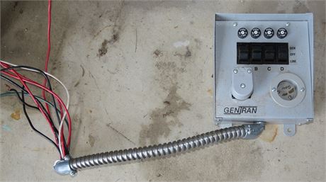 Gen Tran Manual Generator Transitor Switçh