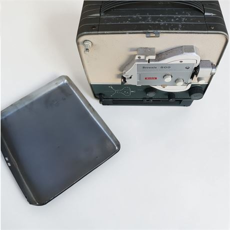 Kodak Brownie 500 8mm Movie Projector Model A5 In Carrying Case