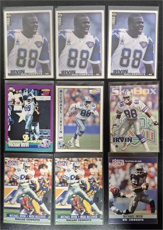 Michael Irvin Cards