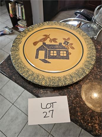 Pfaltzgraff “The Peaceful Home” Charger