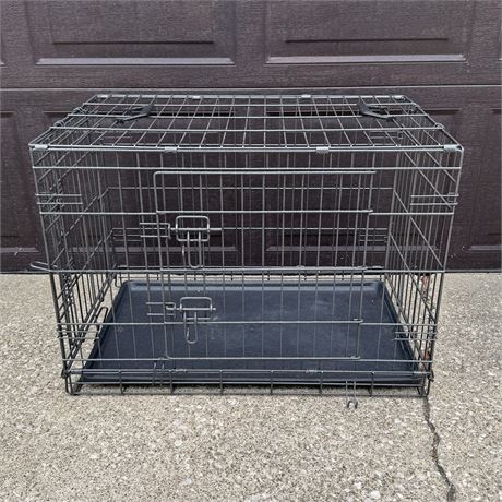 Medium Sized Pet Crate - 19 x 29.5 x 21"