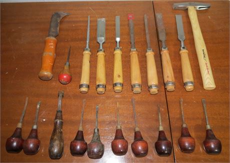 Chisels, Wood Carving Palm Tools