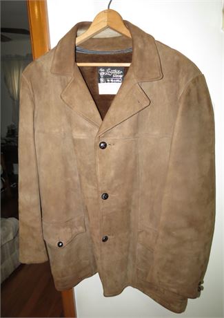 Suede Coat by Sears Leather Shop