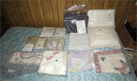 Blankets, Quilts, Curtains, Etc