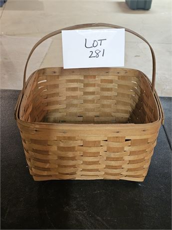 Nineteenth Century Spring Basket