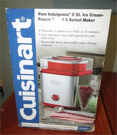 Cuisinart Ice Cream/Frozen Yogurt Maker