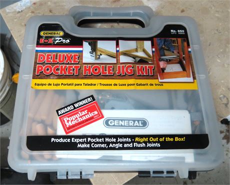 General Deluxe Pocket Hole Jig Kit