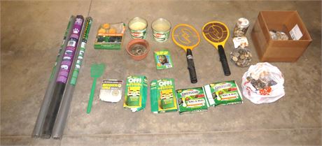 Citronella Candles, Screening, Etc